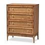 Baxton Studio Ramiel 38"H Chest, 4-Drawers, Natural Brown/Gold (215-12426-HiT)~#|#~259EEF97-B290-421C-B5FD216443AB7FC4_sc7