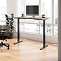 Bush Business Furniture Move 60 Series 60"W Electric Height Adjustable Standing Desk, Modern Hickory/Black (M6S6030MHBK)~#|#~25A1B529-14F9-4BD2-8EA4109486D71779_sc7