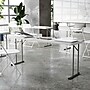 Flash Furniture Folding Table, 70.8"D x 18"W, Granite White (6RB1872)~#|#~25ADEB21-CB8B-4633-80301F207229D736_sc7