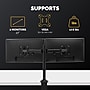 Fellowes Reflex Dual Adjustable Monitor Arm, Up to 27", Black (8502601)~#|#~25B69C03-6BC6-495C-991E940F6307E8B1_sc7