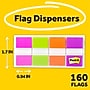 Post-it Flags, .94", Assorted Colors, 160 Flags/Pack (680-PGOP2)~#|#~25B6D5F9-A1A7-4F51-977C66F3C7E2EF6C_sc7