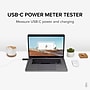 Plugable USB 3.1 Type C Male/Female Voltage and Amperage Meter, Black (USBC-VAMETER)~#|#~25C13601-BF3C-4ED5-AE0F65E30093277B_sc7