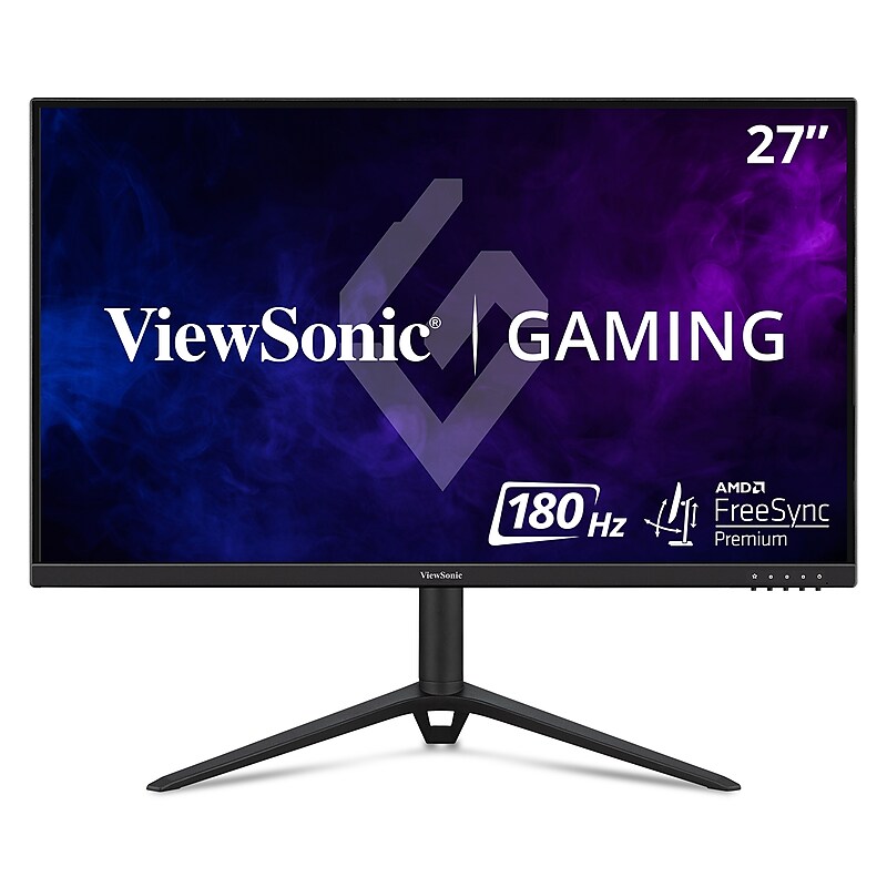 ViewSonic 27" 180Hz LCD Gaming Monitor, Black (VX2728J) image 1