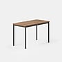 Branch 48"W Daily Desk, Walnut/Charcoal (10-11-05-32)~#|#~25C5DD3D-BDF2-4FEC-AFC92CD951908B09_sc7