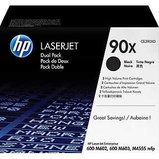 HP 90X Black High Yield Toner Cartridge, Prints Up to 24,000 Pages