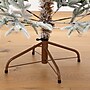 Nearly Natural 6-ft Pre-Lit Artificial Flocked Woodland Fir Christmas Tree with 150 Warm White LED Lights (T4792)~#|#~25D0BB90-AC02-483B-BEA69D704EDC747E_sc7