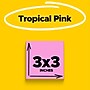 Post-it Super Sticky Notes, 3" x 3", Neon Pink, 90 Sheet/Pad, 5 Pads/Pack (654-5SSNP)~#|#~25D4A06F-C9B3-420A-B1F617364164A621_sc7