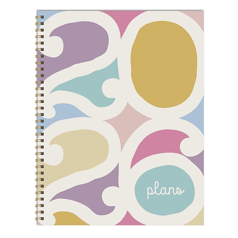 2026 TF Publishing Joyful Year 9" x 11" Weekly & Monthly, Paperboard Cover, Multicolored (26-9708) image 1