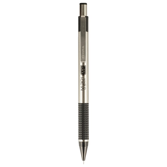 Zebra Retractable Gift Set Pen, Fine Point, 0.7mm, Black Ink, 2