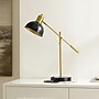 Safavieh Amur 24" LED Table Lamp with USB Port, Black/Brass Gold (TBL4456A-U)~#|#~25D8942E-C136-456E-B415C1654C3A1A53_sc7