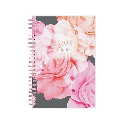 2024 Blue Sky Joselyn 5" x 8" Weekly & Monthly Planner, Multicolor (11039624) Staples