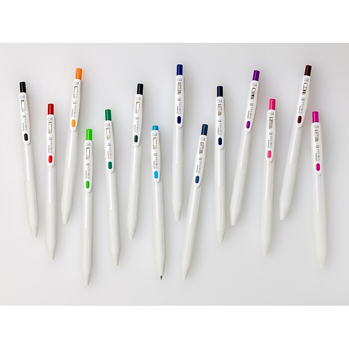 Zebra Sarasa R Retractable Gel Pen, Extra Fine Point, 0.4mm