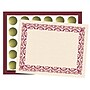 Hayes Art Deco Certificate Set, 9" x 12", Maroon, 110/Set (H-VA439)~#|#~25E0450F-0637-43A8-860494101FB7F69F_sc7