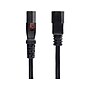 StarTech 4' C14 to Locking C13 Power Cable, Male to Female, Black (87L3-8400-POWER-CORD)~#|#~25E0836F-4F3B-4036-87D942218B90E4E9_sc7