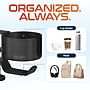 Delton H22 Under Desk Cup Holder and Desk Hook for Headphones, Black (DHSCH22)~#|#~25E0975B-1581-4DB3-B762AEB5DC8283EE_sc7