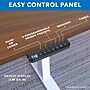 Mount-It! 55"W Electric Adjustable Standing Desk, Brown/White (MI-18068)~#|#~25E6A177-4442-4911-9D5E0C79DA547B9A_sc7
