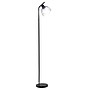 Simple Designs Sleek Essentials 54.5" Metal Floor Lamp with Wire Cage Shade, Black (LF1050-BLK)~#|#~25E76462-D829-4B91-836BF190D006DF06_sc7