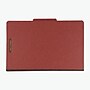 Pendaflex Pressboard Classification Folders, 1-Divider, 2" Expansion, Legal Size, Brick Red, 10/Box (2157R)~#|#~25E8018A-68EB-4879-88ACE8E88ACCCE60_sc7
