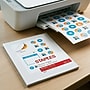 Staples Sticker Paper, 8.5" x 11", White Matte, 30/Pack (70972)~#|#~25EBB46C-6BA5-4871-B9003F6A224DCAF7_sc7