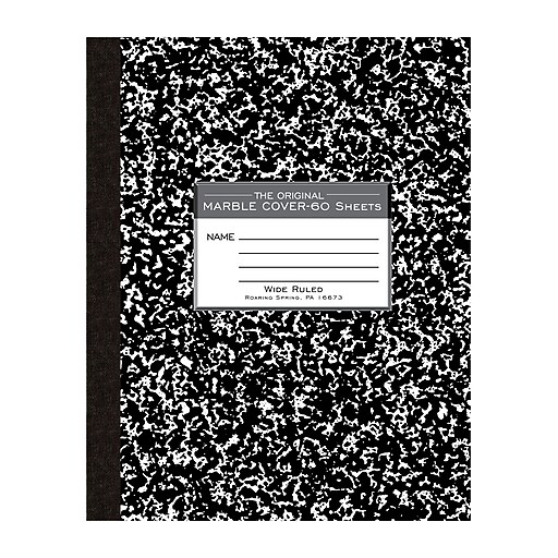 Roaring Spring Paper Products 1Subject Composition Notebooks, 8" x 10
