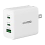 j5create 65W GaN USB-C 3-Port Charger for Laptops, Tablets and Mobile Devices, White (JUP3365)~#|#~25EF8DE6-9324-471D-A2B2BDF83F6542B6_sc7
