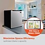 Magic Chef Adjustable Temperature Control Mini Refrigerator, 1.7 Cu. Ft., Stainless Steel (HMAR170STE)~#|#~25F540A0-3D8C-4502-A1B0BD9B6726EEAB_sc7