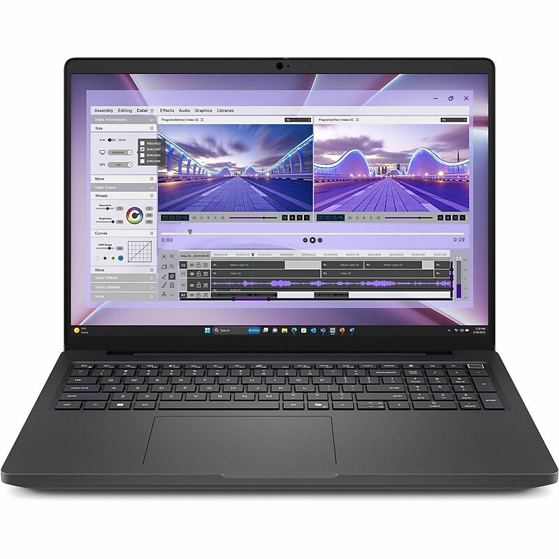 Dell Pro Max 16" AI Laptop, Copilot+ PC, Intel Core Ultra 7 255H, 16GB RAM, 512GB SSD, Backlit Keyboard, Windows 11 Pro image 1