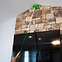 Libman Swivel Duster & Handle, Steel Handle, 8", Green/White, 4/Carton (0118)~#|#~25F8C21D-1925-48A7-B82E176BC94A55F3_sc7