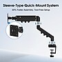 FlexiSpot MA1 Single Adjustable Arm, Up to 32" Monitor, Black (MA1B-S-DP)~#|#~2600125D-91D2-4E10-B4487407C2821E19_sc7