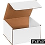 Corrugated Mailers, 9" x 8" x 5", White, 50/Bundle (M985)~#|#~sp21847769_sc7
