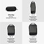 BAGSMART 10.5" 6-Piece Polyester Packing Cube, Water Resistant, Black, 6/Set (BM0104003AN001)~#|#~2603FADB-74DE-4FE4-99E596C782F99DB3_sc7