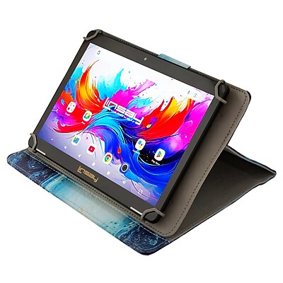 LINSAY F10 Series 10.1″ Tablet, Wi-Fi, Octa Core, 256GB eMMC, Android 15, Ocean Marble Case (F10IPGCMOCPLUS) Sansujyuku sansujyuku.com