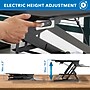 Mount-It! 47"W Electric Adjustable Standing Desk Converter with Dual Monitor Mount and USB Charging Port, Black (MI-8054)~#|#~260FE53B-039A-40D6-9304F193EE74990B_sc7