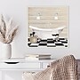 Amanti Art Bathroom I by Elizabeth Medley Framed Canvas Wall Art Print, 22" x 22" (A42678300096)~#|#~26173DC4-6C93-4EAC-9492FB9E2020CBC0_sc7