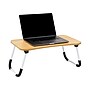 Mind Reader 13.75" x 23.5" MDF/Metal Lap Desk/Laptop Stand With Folding Legs, Beige (LBSTUDY-BEI)~#|#~261861BF-0E19-4205-9BB30250D7CB4F85_sc7