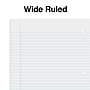 Staples® 3-Subject Subject Notebooks, 8" x 10.5", Wide Ruled, 150 Sheets, Assorted Colors  (14574M)~#|#~2618D6B2-1C28-4D20-A165C7F7C089F6E3_sc7