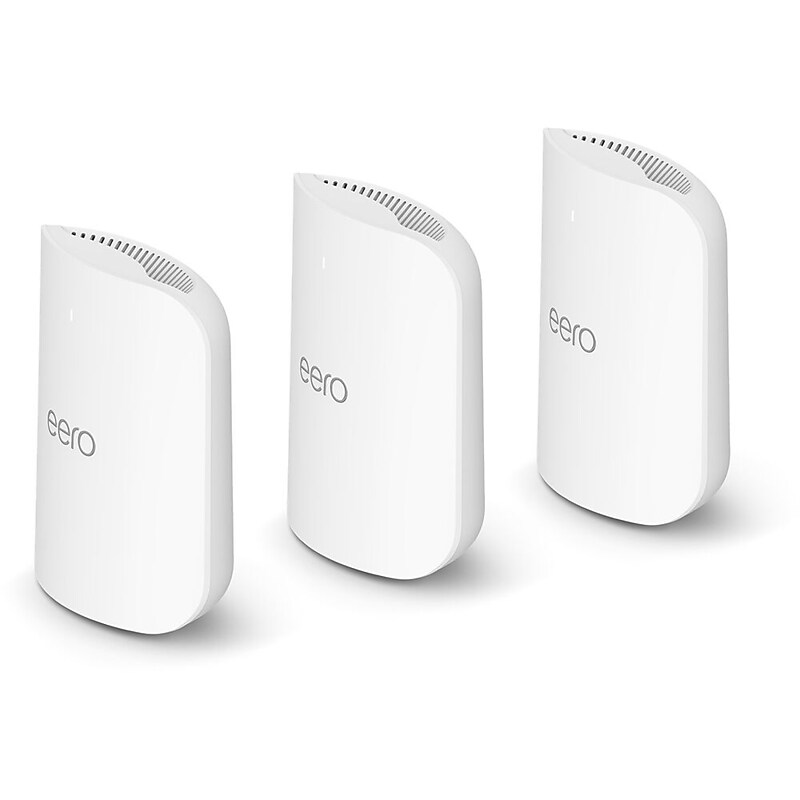 eero Pro 7 BE3900 Wireless Tri-Band 5G Mesh Wi-Fi 7 System, 3/Pack (B0C6R9P664) image 1
