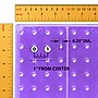 Azar Studio Base 60" x 17" Pegboard Floor Stand, Purple (700770-PUR-6C50)~#|#~261FFF65-F066-48DC-A6AD00932C295F08_sc7