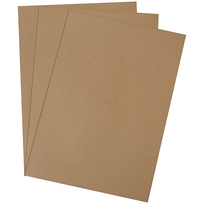 24" x 36" Chipboard Pad, Kraft, 110/Carton (CP2436) image 1