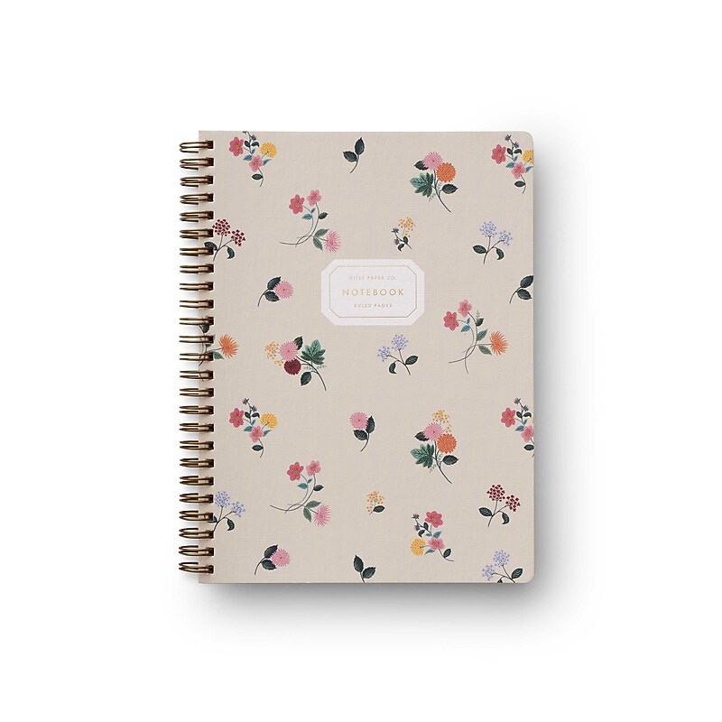 Rifle Paper Co. Ditsy Dahlia Composition Notebooks, 6.25" x 8.5", 150 Sheets (JSM016) image 1