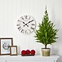 Nearly Natural Cedar Pine Natural Look Artificial Tree in Decorative Planter, 3.5' (T1512)~#|#~26245F51-1167-47DF-BF61904337E255D8_sc7