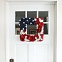National Tree Company 18" Patriotic Square Shape Wreath (EG79-18B0437-1)~#|#~26281F7E-A806-4868-9EAA059C5284B872_sc7