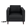 Flash Furniture Hercules Artemis LeatherSoft Reception Chair, Black (ZB89211SBLK)~#|#~262B1864-F37F-4482-9B9B10BA000E5BD3_sc7
