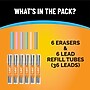 BIC Break Resistant Mechanical Pencil Lead and Eraser Refills, 12/Pack (LMV7PR42-AST)~#|#~262B3BE6-18F3-4299-B48F80C79CB381F8_sc7