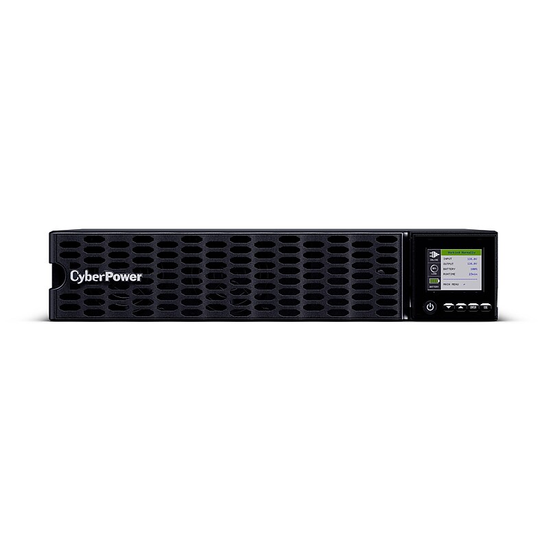 CyberPower Smart App 750VA 8-Outlet Double-Conversion Online UPS, Black (OL750RTHD) image 1