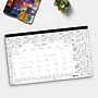 2027 Blueline DoodlePlan 10.875" x 17.75" Monthly Desk Pad Coloring Calendar, Black/White (C2917001-27)~#|#~262DE4C0-C040-42EC-86FE638D90056204_sc7