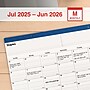 2025-2026 Staples 22" x 17" Academic Monthly Desk Pad Calendar, Navy (ST59497-25)~#|#~263263DF-1A1D-44AD-B2A9D963DB41CD17_sc7