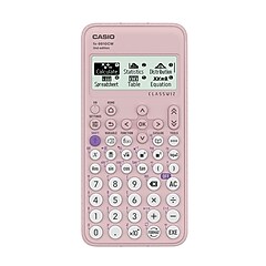 Casio 10-Digit Battery Powered Scientific Calculator, Pink (FX
