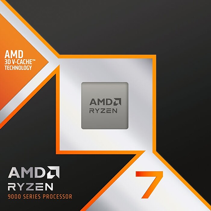 AMD Ryzen 7 9000 AMD Ryzen 7 9800X3D 8-core 4.7Ghz Computer