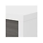 Bush Business Furniture Echo 60"W L Shaped Bow Front Desk, Pure White/Modern Gray (ECH025WHMG)~#|#~263CE0EC-95D7-471D-8708A6941F1C3BA2_sc7